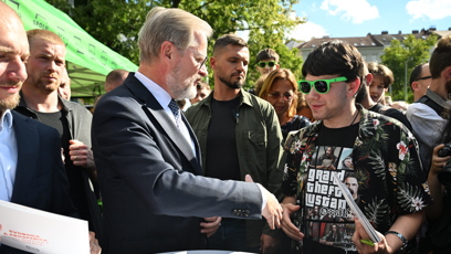 FOTO: Mítink SPOLU Petr Fiala