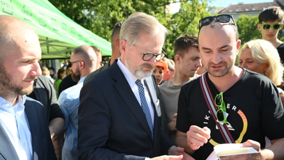 FOTO: Mítink SPOLU Petr Fiala