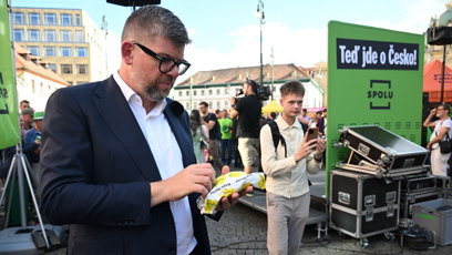 FOTO: Mítink SPOLU Petr Fiala