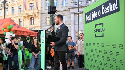 FOTO: Mítink SPOLU Petr Fiala