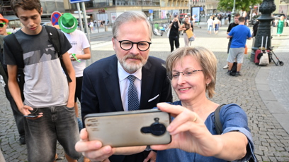 FOTO: Mítink SPOLU Petr Fiala