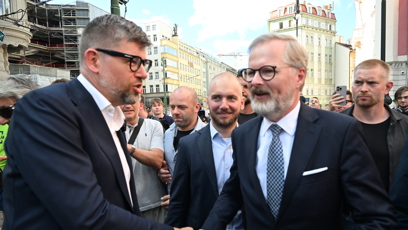 FOTO: Mítink SPOLU Petr Fiala