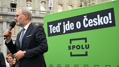 FOTO: Mítink SPOLU Petr Fiala