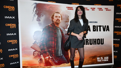 FOTO: Monika Timková na premiéře filmu Jedna bitva za druhou.
