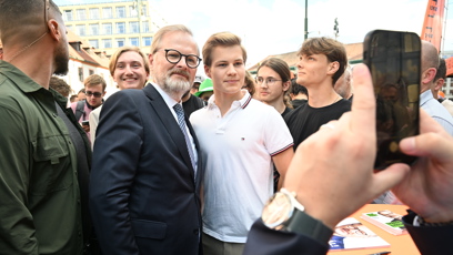 FOTO: Mítink SPOLU Petr Fiala