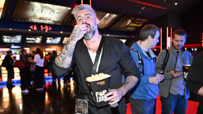 FOTO: Pepa Kůrka na premiéře filmu Jedna bitva za druhou.