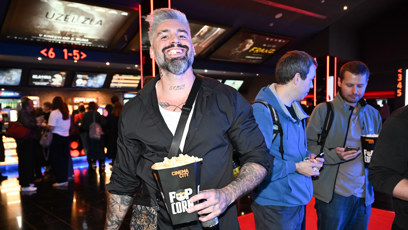 FOTO: Pepa Kůrka na premiéře filmu Jedna bitva za druhou.