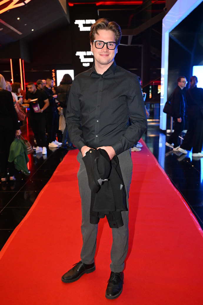 FOTO: Libor Šimůnek alias Bandita na premiéře filmu Jedna bitva za druhou.