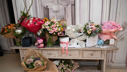 FOTO: Dominika Mesarošová dostala plno květin.