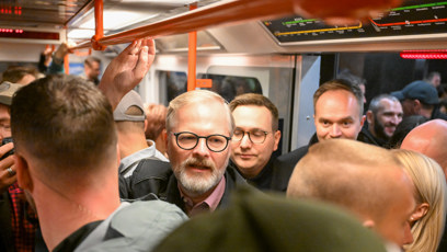 FOTO: Petr Fiala jel metrem.