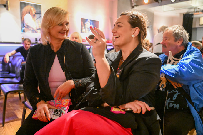 FOTO: Poslankyně Barbora Urbanová a hejtmanka Petra Pecková.