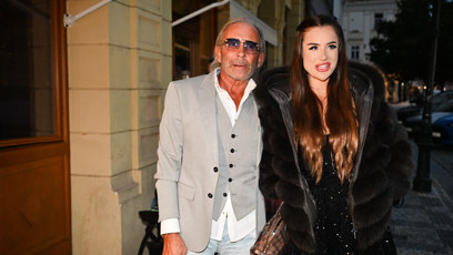 FOTO: Leo Beránek s manželkou.