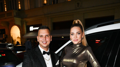 FOTO: Andrea Verešová dorazila v krásné róbě.