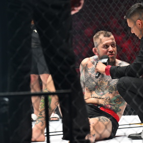 Václav „Baba“ Jaga Mikulášek svou prohru sváděl na zraněnou nohu.
