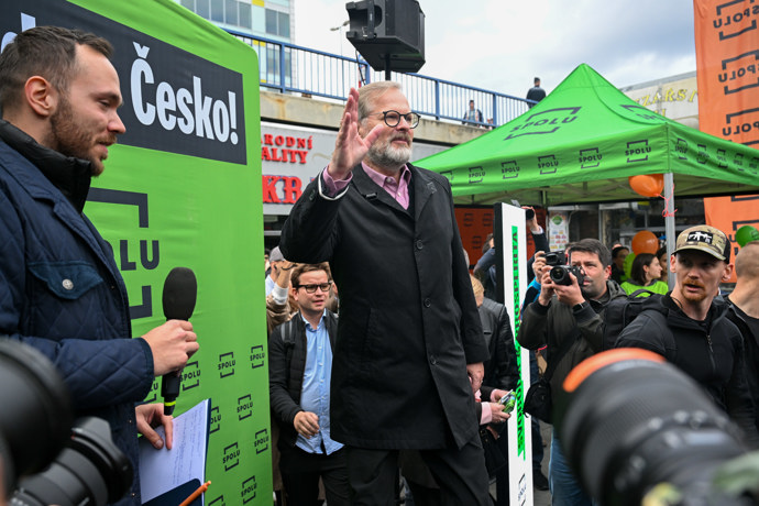 FOTO: Premiér vystoupil na akci Spolu. – stránka 86