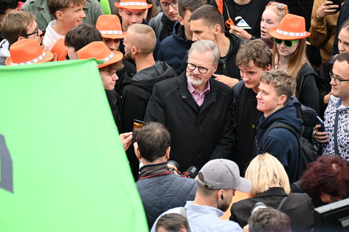 FOTO: Petr Fiala na akci Spolu. – stránka 85