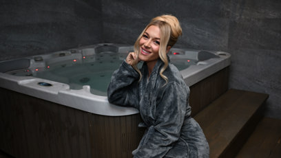 FOTO: Dominika Myslivcová měla na své oslavě také wellness.