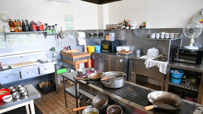 FOTO: Kuchyně restaurace Asie.