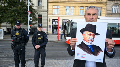 FOTO: Setkání bylo plné bannerů.