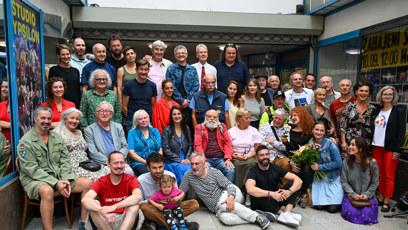 FOTO: Herecké obsazení Studia Ypsilon.