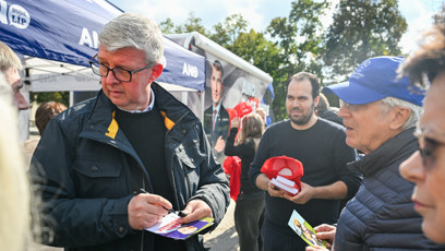 FOTO: Karel Havlíček na dnešním setkání.