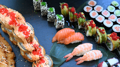 FOTO: Dominika Myslivcová vsadila na sushi.