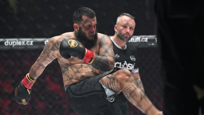 FOTO: Leo Beránek byl za své nesportovní chování diskvalifikován.