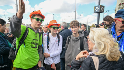 FOTO: Mladí lidé podporovali SPOLU.