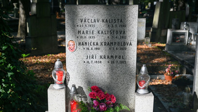 FOTO: Hrob Jiřího Krampola