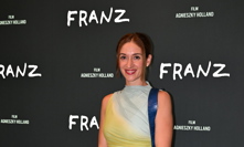 Marta Dancingerová na premiéře filmu Franz.