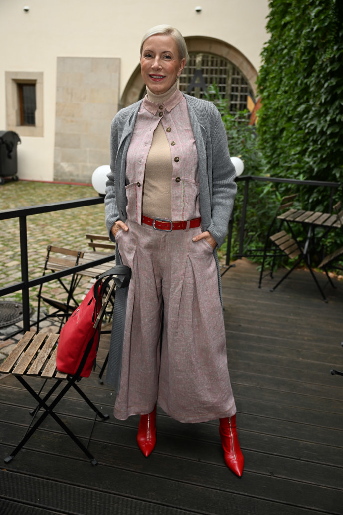 FOTO: Renata Drössler na tiskovce k nové sezóně projektu Roztančené divadlo. – stránka 5