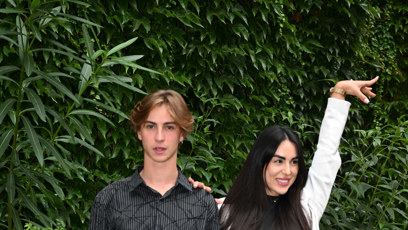 FOTO: Max Dolanský se svou taneční partnerkou.