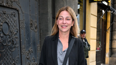 FOTO: Lucie Zedníčková byla v dobré náladě.