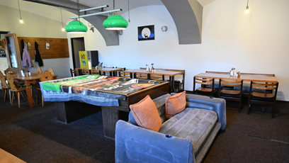 FOTO: Restaurace U Jelena nabízí i část pouze pro pány, kde si mohou vychutnat pivo.
