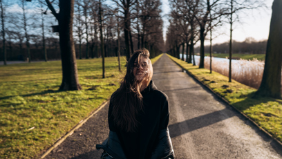 FOTO: žena, podzim, radost