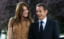Carla Bruni a Nicolas Sarkozy.