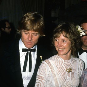 Robert Redford se svou první ženou Lolou.