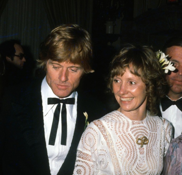 FOTO: Robert Redford se svou první ženou Lolou.
