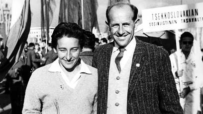 FOTO: Dana a Emil Zátopkovi.