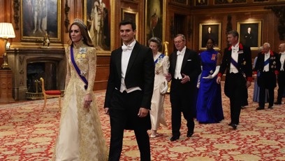 FOTO: Královský banket pro Donalda Trumpa.