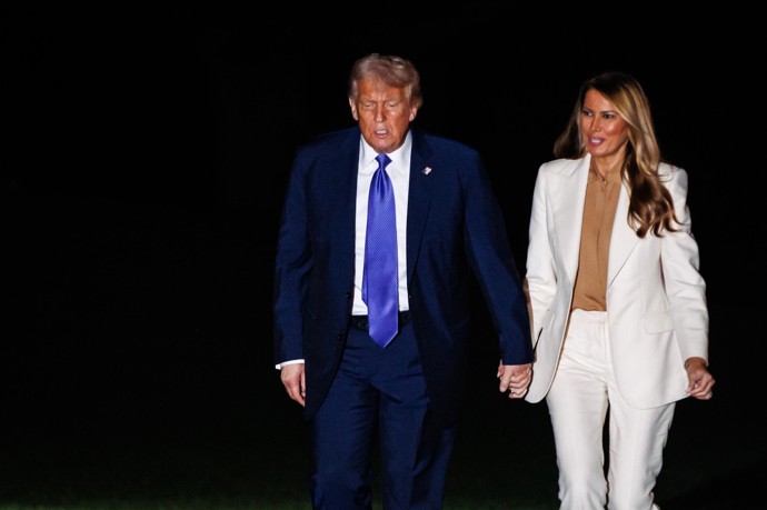 FOTO: Donald Trump s Melanií nemají vždy růžový vztah.