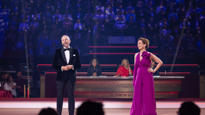 FOTO: StarDance Tour moderují Marek Eben a Tereza Kostková.