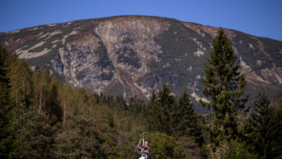 FOTO: O adrenalinovou zábavu není v Krkonoších nouze.