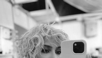 FOTO: Eva Burešová jako krátkovlasá blondýna.