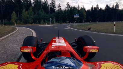 FOTO: Formule jela i mimo dálnici.