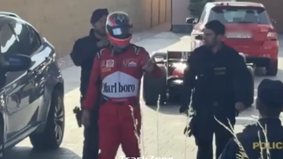 FOTO: Řidič se nakonec vzdal.