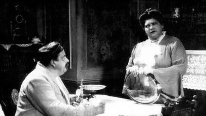 FOTO: Theodor Pištěk a Antonie Nedošinská ve filmu Otec Kondelík a ženich Vejvara.