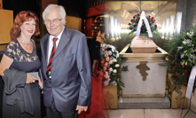 Saskia Burešová dala poslední sbohem zesnulému manželovi.