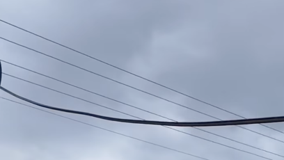 FOTO: Tornádo se naštěstí vyskytlo mimo zastavěnou oblast.