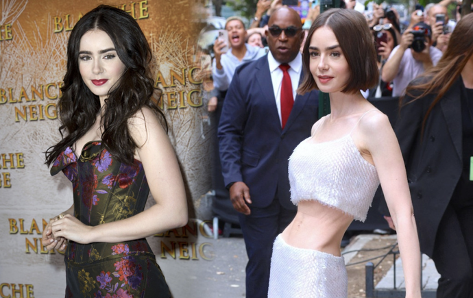 FOTO: Lily Collins výrazně zhubla.